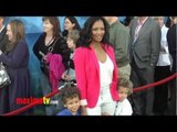 Garcelle Beauvais at BRAVE Premiere ARRIVALS - Maximo TV Red Carpet Video