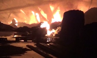 Pabrik Pembuatan Plastik di Sukoharjo Ludes Terbakar