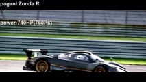 Lamborghini aventador vs Pagani zonda r