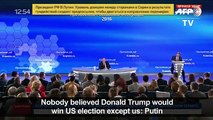 Nobody believed Trump would win 'except us'_ Putin[1]asd