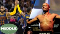 Cavs DESTROY the Raptors Game 1, Anderson Silva LEAVING UFC? -The Huddle