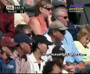 Shahid Afridi Fastest 50 Off 19 Balls Pakistan Vs New Zealand 29 January 2011 -