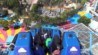 Gravity Max Tilt Roller Coaster Back Seat POV Lihpao Land in Taiwan