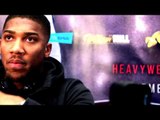 anthony joshua i will beat wladimir klitschko! esnews boxing