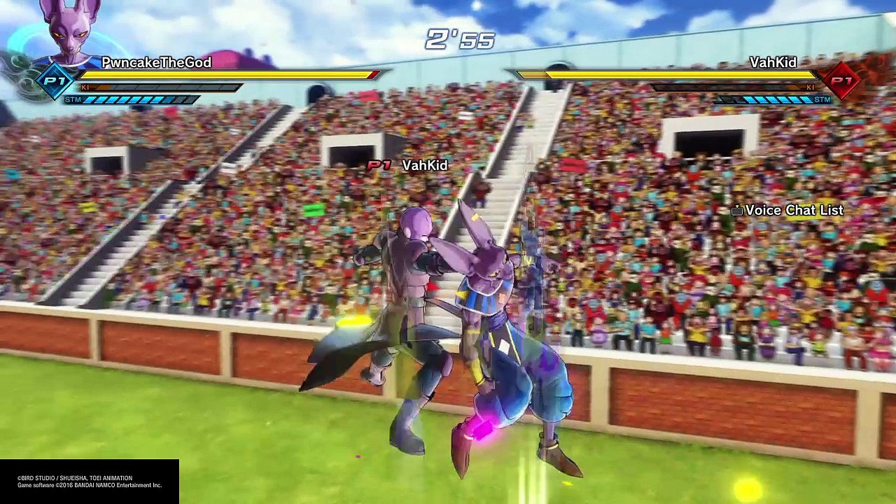 World Tournament: Beerus vs Hit