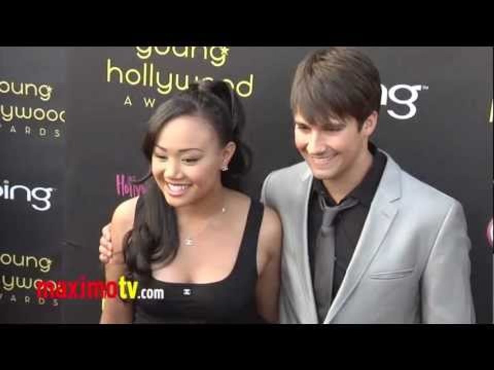 Cymphonique Miller and James Maslow at 14th Annual Young Hollywood Awards