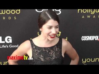 Jamie Gray Hyder at 14th Annual Young Hollywood Awards - Maximo TV Red Carpet Video