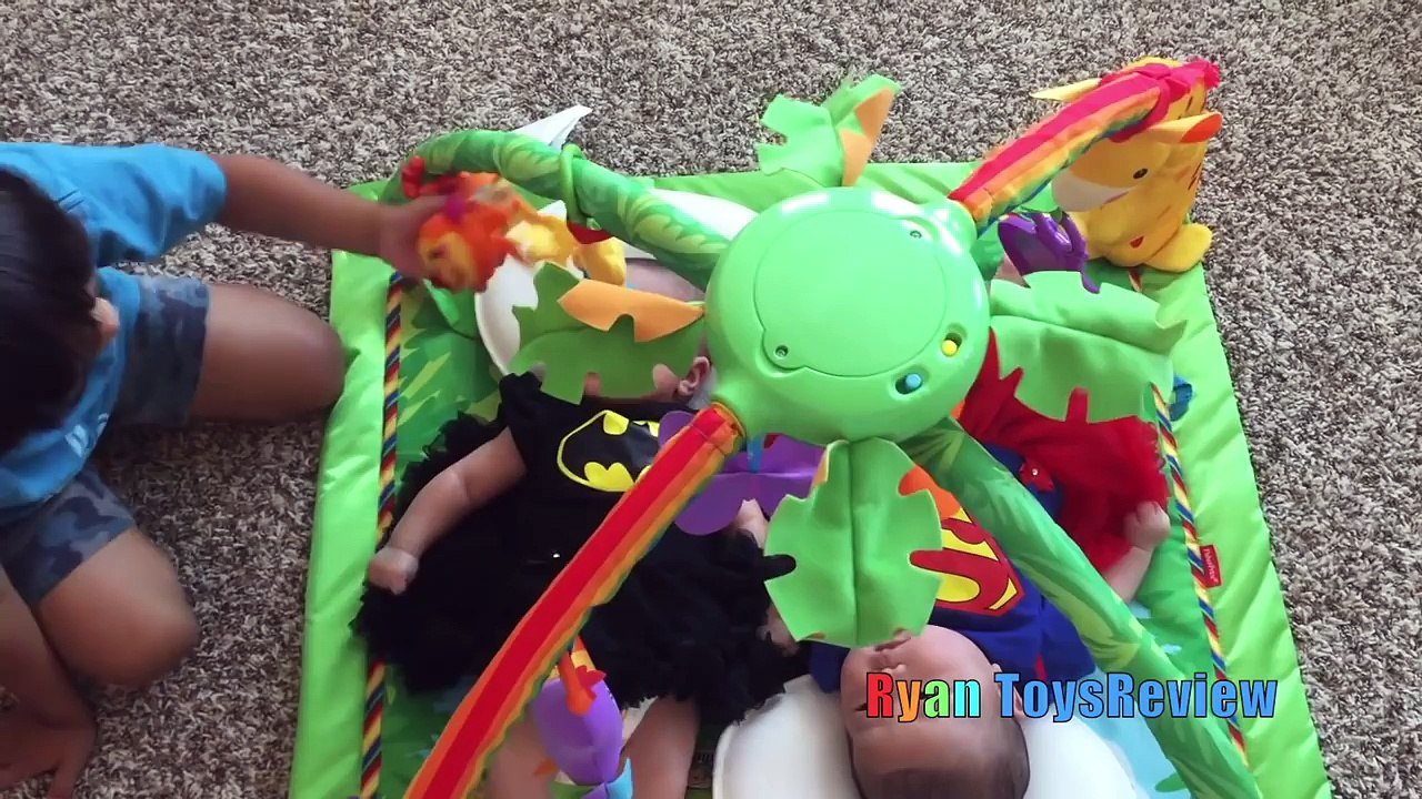 Doc McStuffins Checkup and Doctor Ryan turns into shots tummy ache pretend play