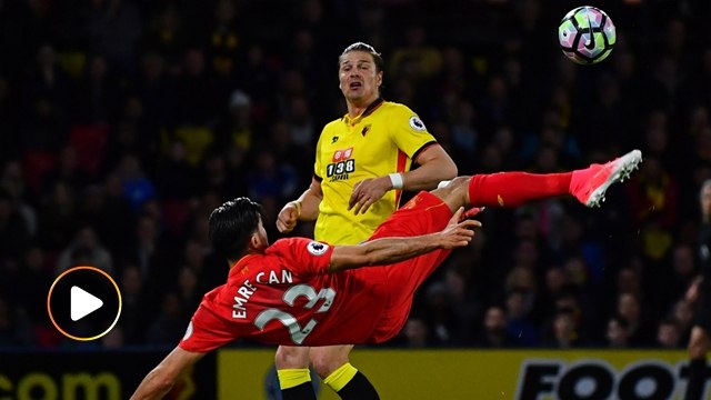 Jaringan gunting Emre Can gol tercantik EPL 2017?