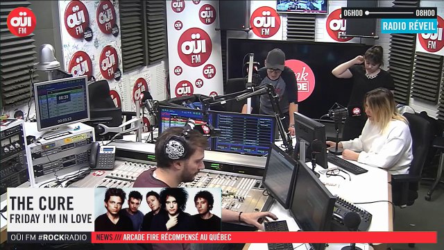 La radio OUI FM en direct vidéo /// La radio s'écoute aussi avec les yeux (2870)