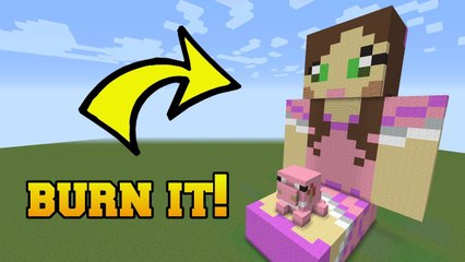 PopularMMOs Minecraft: IS THAT GAMINGWITHJEN?!? BURN HER!!!