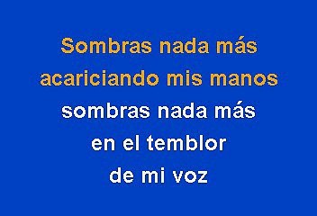 Rocio Durcal - Sombras...Nada Más (Karaoke)