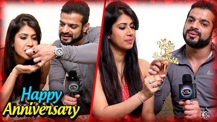 Karan Patel And Ankita Bhargava Anniversary SPECIAL | Exclusive Interview | TellyMasala