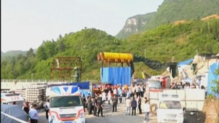 Una explosión dentro de un túnel ferroviario en construcción deja doce muertos en China