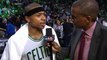 Isaiah Thomas Emotional Postgame Interview | Wizards vs Celtics | Game 2 | 2017 NBA Playoffs