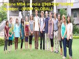 Online mba in India {[969-090^0054]} Number –(MIBM GLOBAL)