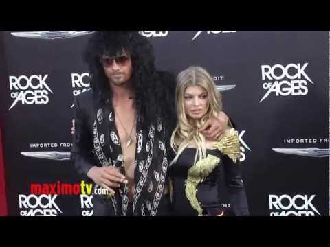 Fergie and Josh Duhamel Rock of Ages World Premiere Arrivals - Maximo TV Red Carpet Video