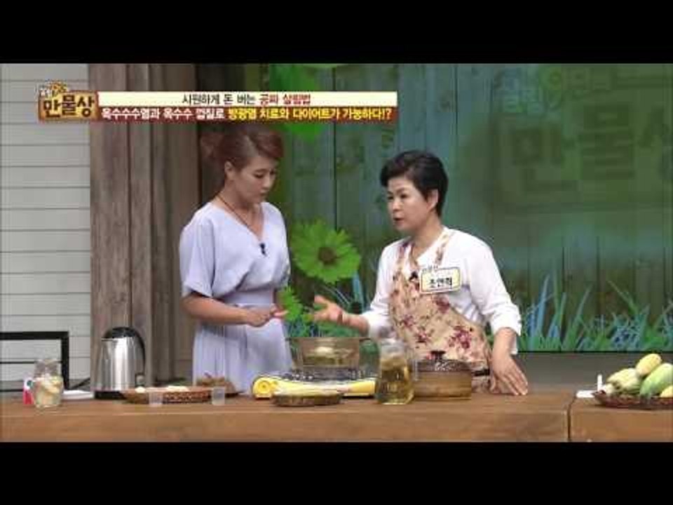 방광염 치료, 다이어트 효과! ‘옥수수 수염차’ 만들기! [만물상 150회] 2016...
