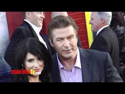 Alec Baldwin AND Hilaria Thomas Rock of Ages World Premiere Arrivals