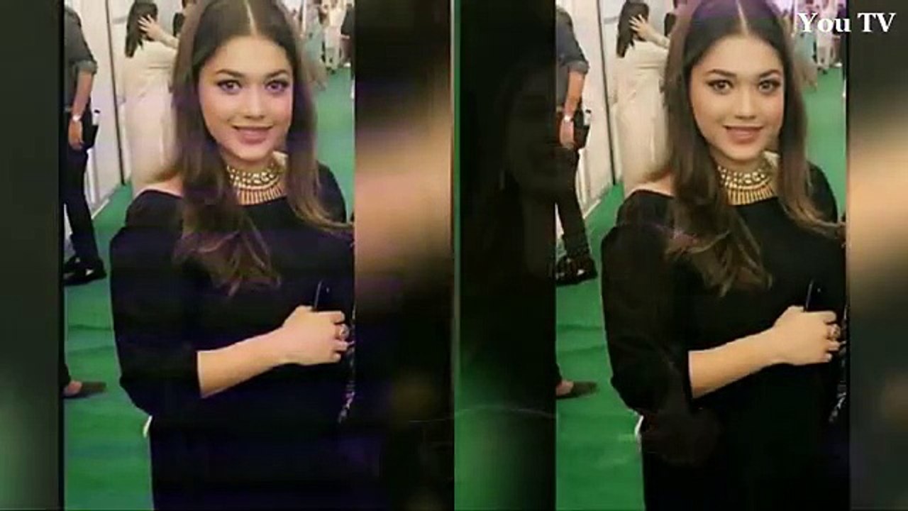 Sanam Jung Spotted At Red Carpet Hum Award 2017