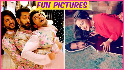 Ishqbaaz And Dil Bole Oberoi On Set FUN Pictures | TellyMasala