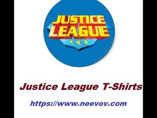 Justice League Four Superheroes Printed T-Shirts