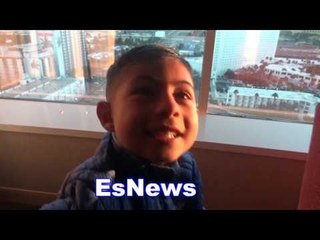 fernando vargas with big g and robert right before mikey garcia fight EsNews Boxing