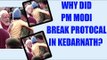 PM Modi in Kedarnath: Breaks the protocol for Jawan's child | Oneindia News