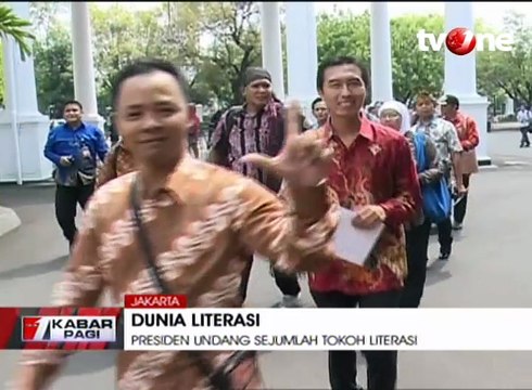 Presiden Undang Sejumlah Tokoh Literasi ke Istana Negara
