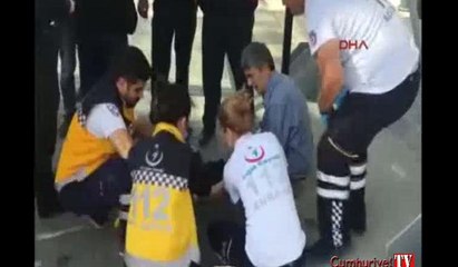 Polisin 'dur' ikazına uymayan bir kişi bacağından vurularak yakalandı