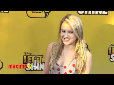 Taylor Spreitler Let It Shine Premiere Arrivals - Maximo TV Red Carpet Video