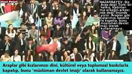 BİZ ARAP DEĞİL TÜRKÜZ KADINLARIMIZ ERKEĞİN ARKASINDA DEĞİL ÖNÜNDE YÜRÜR