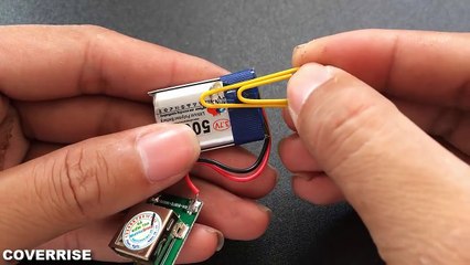 How to Make a Mini Mobile Charger, very simple
