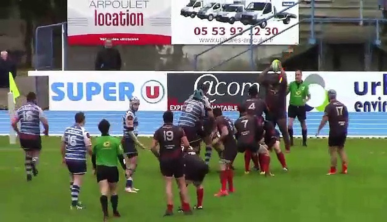 Le beau maul de l'US Orthez