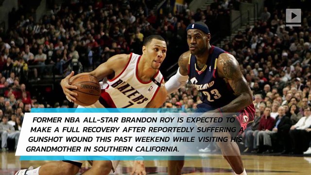 Former NBA player Brandon Roy recovering from gunshot wound 