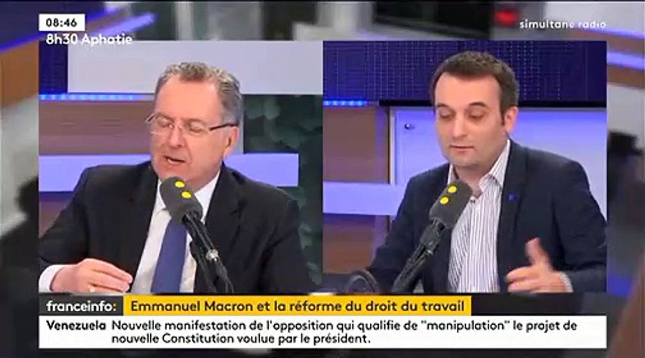 Un membre d'En Marche à Florian Philippot: "Vous êtes le lapin 'Duracell' de la sottise" - Regardez
