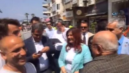 Başkan Çerçioğlu ile Yaşı Adam Arasında Güldüren Diyalog