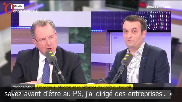 Passe d’armes virulente entre Richard Ferrand et Florian Philippot, acte 2