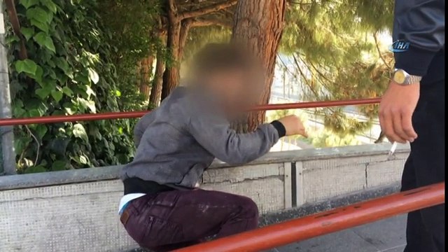 Bonzai İçen Gencin İbretlik Görüntüsü
