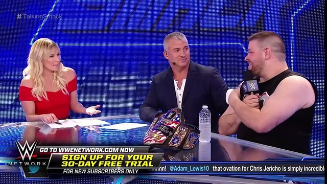 Did Kevin Owens go too far in attacking Chris Jericho WWE Talking Smack, May 2, 2017 (WWE Network)