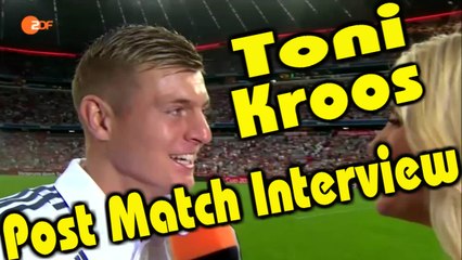 Real Madrid 3 - 0 Atletico Madrid - Toni Kroos Post Match Interview 02.05.2017 HD