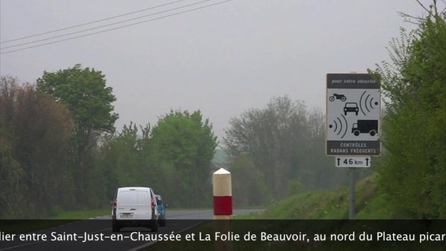 Plateau picard : contrôles radars fréquents sur l'axe RD 916