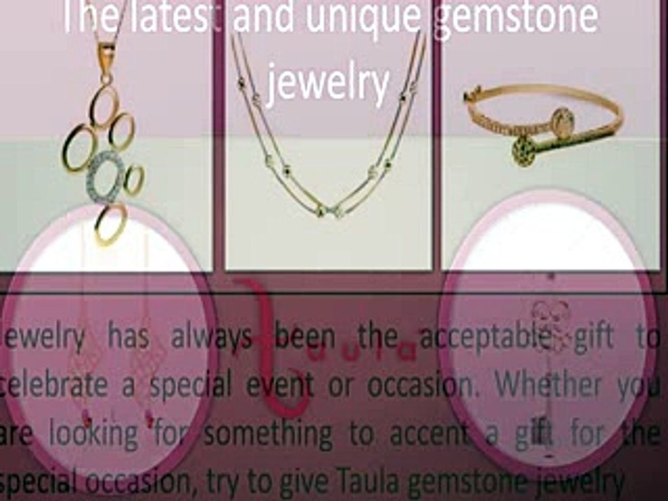 The best semi- precious Gemstone jewelry