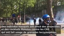 Qui est ce policier blessé lors des manifestations du 1er mai à Paris?