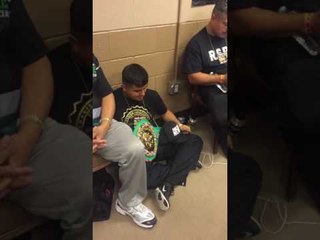 Pita with mikey garcia wbc championship belt - esnews boxing