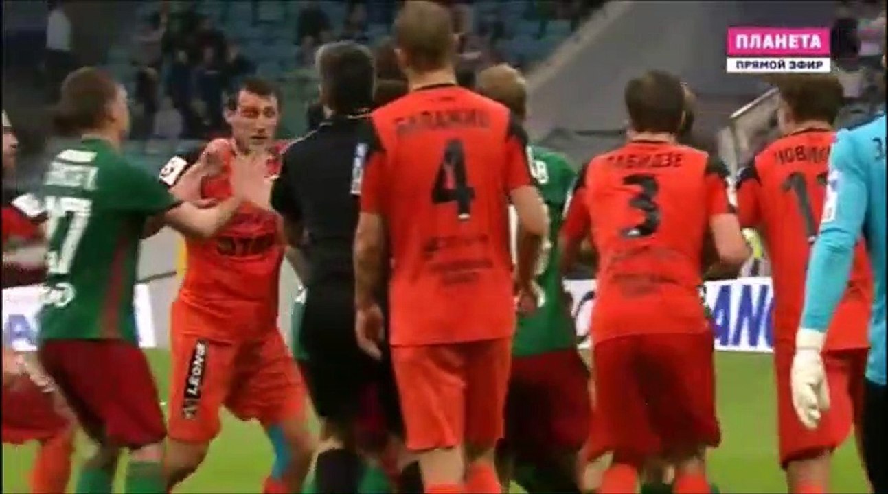 La finale de Coupe de Russie vire à la baston...