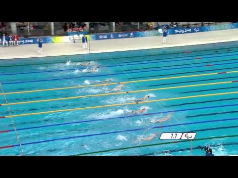 Swimming Men's 100m Backstroke S12 - Beijing 2008 Paralympic Games