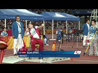 Men's Shot Put F33/34/52 - Beijing 2008 Paralympic Games