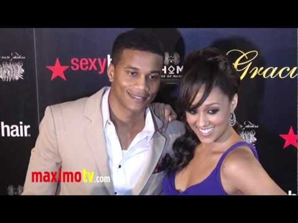Tia Mowry and Cory Hardrict "Gracie Awards" 2012 Red Carpet