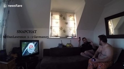 Man loses at Fifa 17, smashes TV
